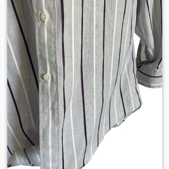 Christian Dior Monsieur Button Down Striped Shirt - Picture 5 of 12